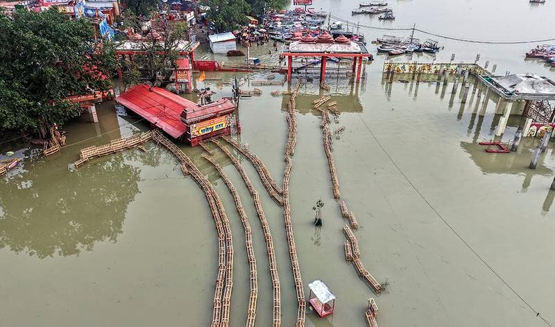 Illustration for Mini Cloudbursts Localised Intense Rainfall (Localised Rainfall)