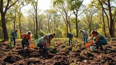 Illustration for Green Credit Tree Plantation Methodology (Green Credit)