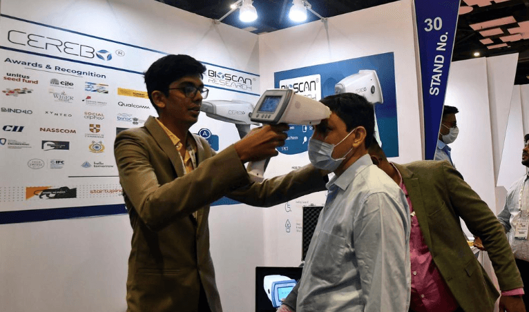 Illustration for CEREBO Portable Brain Injury Detector (Medical Device)