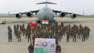 Illustration for Yudh Abhyas India-US Army Exercise (Military Exercise)