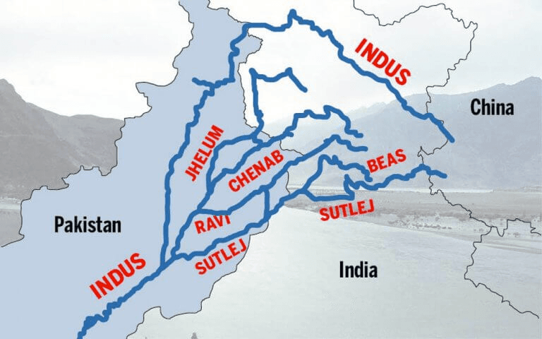 Illustration for Beas and Sutlej River Profiles (Punjab Rivers)