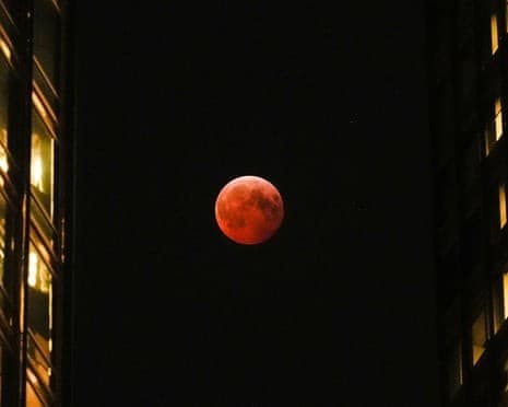 Illustration for Blood Moon Phenomenon (Lunar Eclipse)