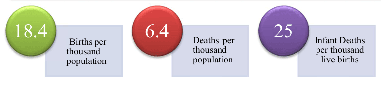 Illustration for SRS 2023 Demographic Trends (Demographic Indicators)