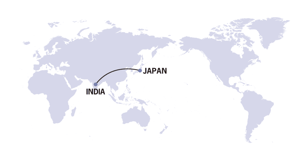 Illustration for India-Japan Strategic Partnership Advances (Strategic Partnership)