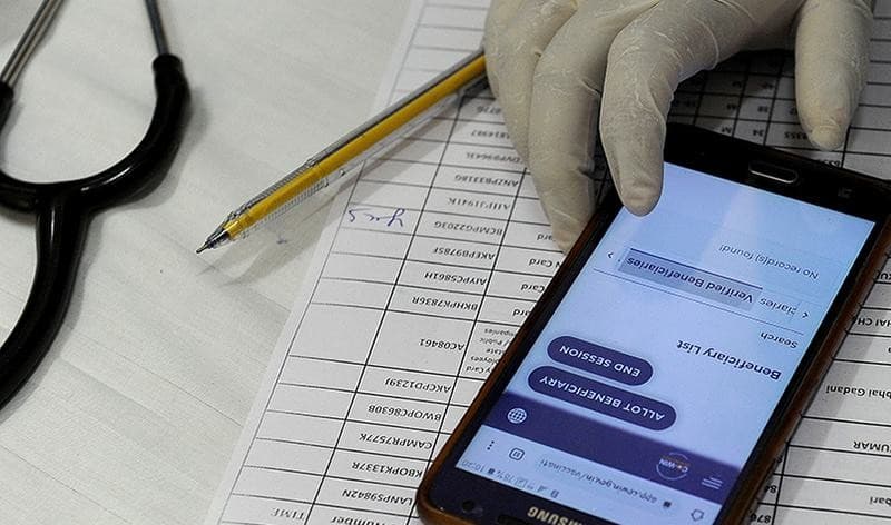 Illustration for CoWIN Digital Vaccination Platform (Digital Health Platform)