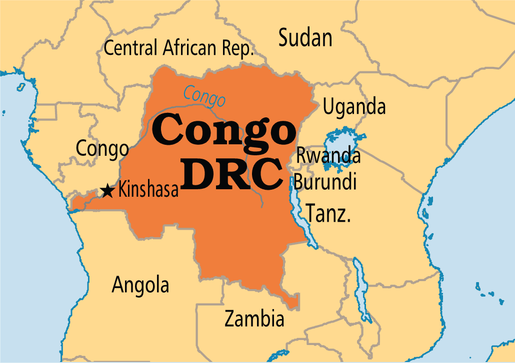 Illustration for Democratic Republic of Congo (DRC Geography)