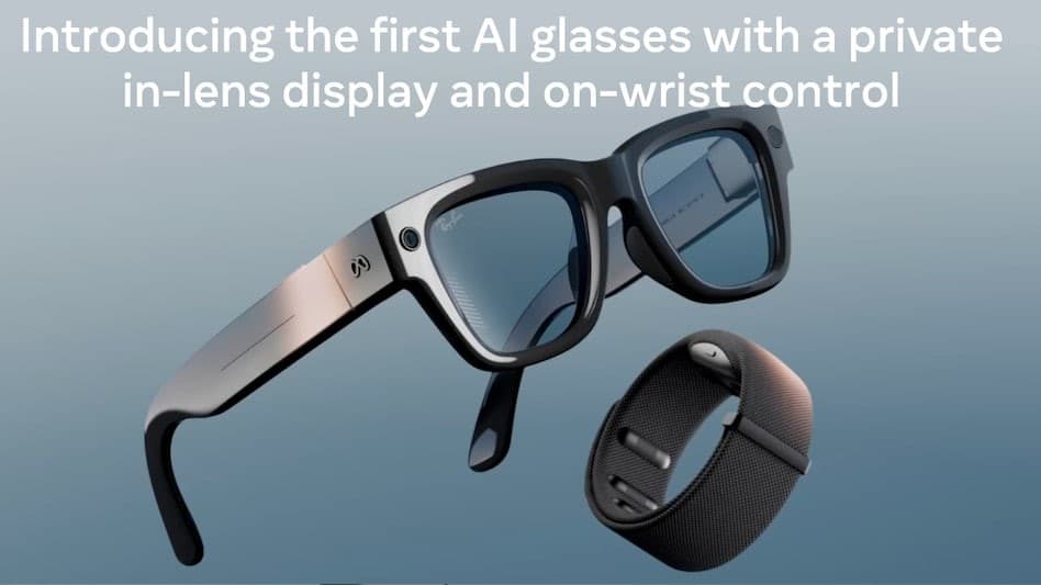 Illustration for Meta Ray-Ban AR Smart Glasses (Augmented Reality)