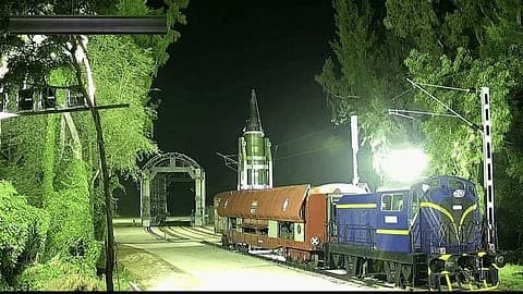 Illustration for Agni-Prime Rail-Mobile Missile Test (Agni-Prime Missile)