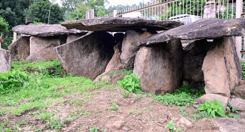 Illustration for Kodaikanal Megalithic Dolmens Disappear (Megalithic Dolmens)