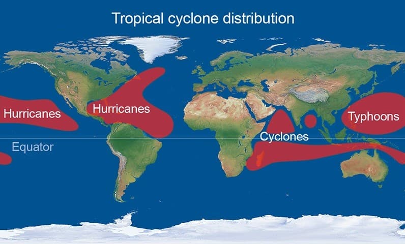 Illustration for Typhoon Bualoi Pacific Cyclone (Tropical Cyclone)