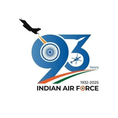 Illustration for Indian Air Force Day 2025 (Air Force Day)