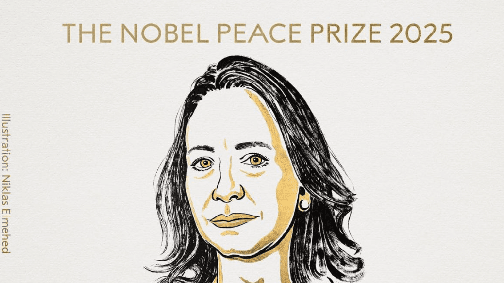 Illustration for Nobel Peace Prize 2025 Award (Nobel Prize)