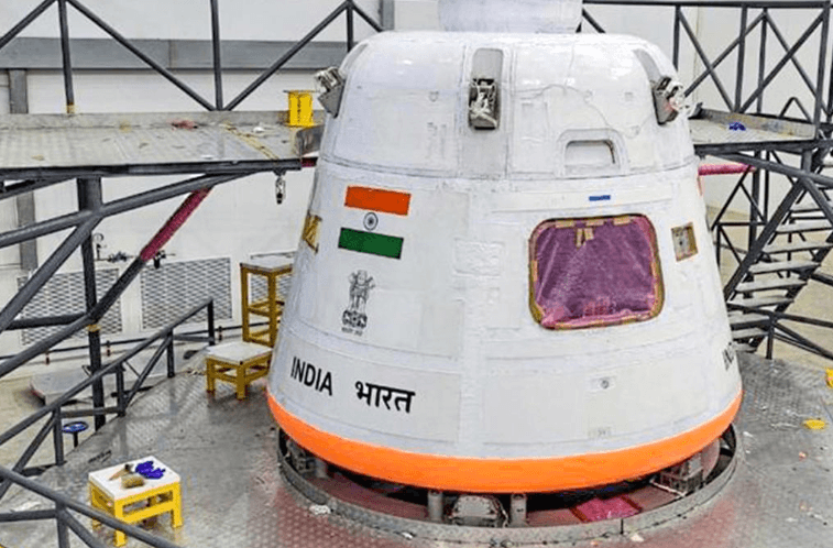 Illustration for ISRO Crew Escape System (Human Spaceflight)