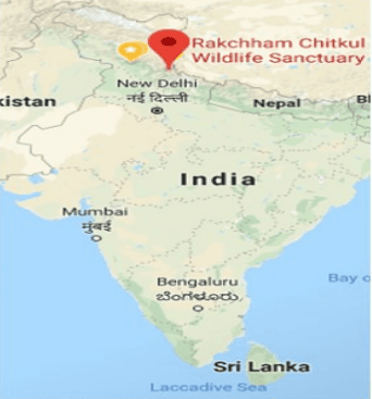 Illustration for Rakchham–Chitkul Wildlife Sanctuary, Himachal Pradesh (Protected Areas)