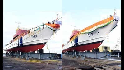 Illustration for ICGS Ajit and Aparajit Vessels (Coast Guard Vessels)