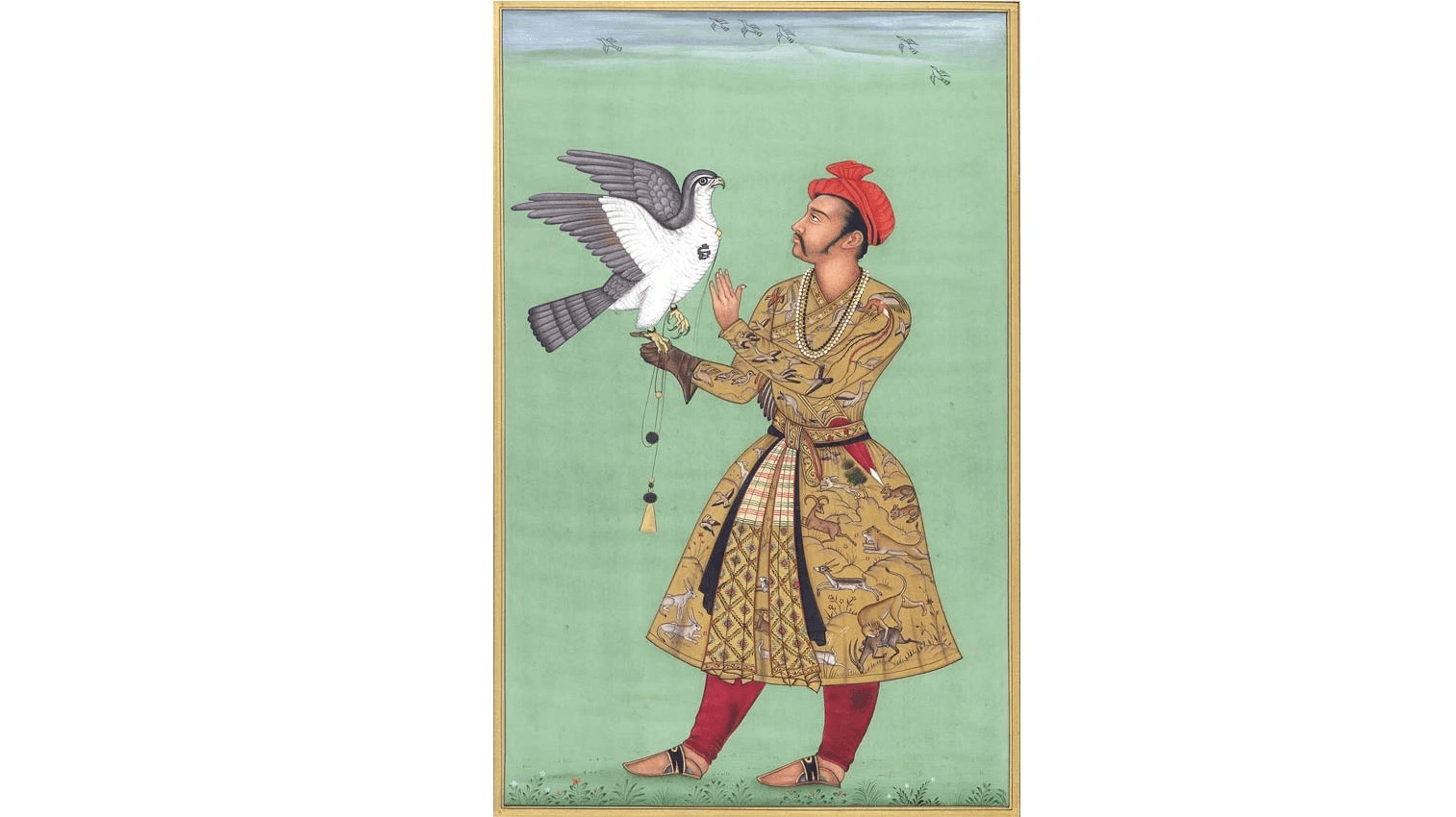Illustration for Mughal Miniature Painting and Basawan Masterpiece (Mughal Painting)