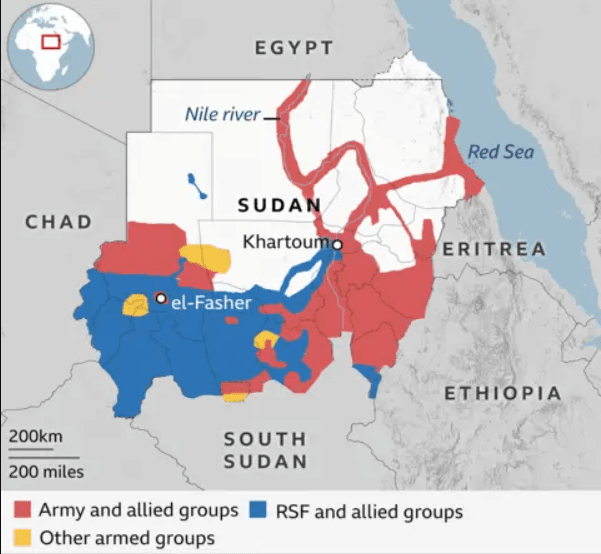 Illustration for Sudan Civil War Overview (Sudan Conflict)