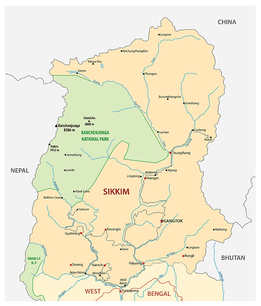 Illustration for Khangchendzonga Park IUCN Good Rating (World Heritage Outlook)