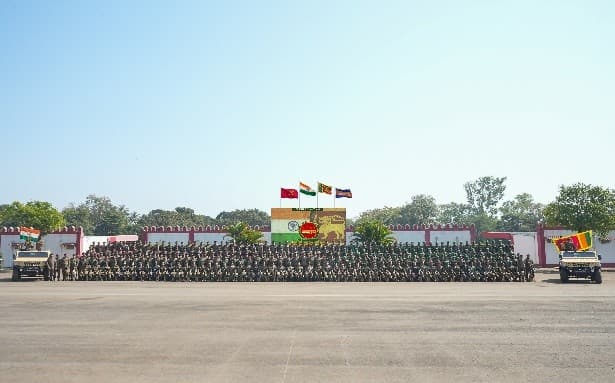 Illustration for Exercise Mitra Shakti XI Military Drill (India-Sri Lanka Exercise)