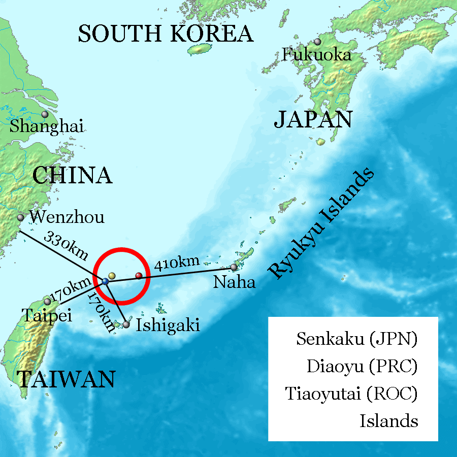 Illustration for Senkaku Islands Renaming Dispute (East China Sea Islands)