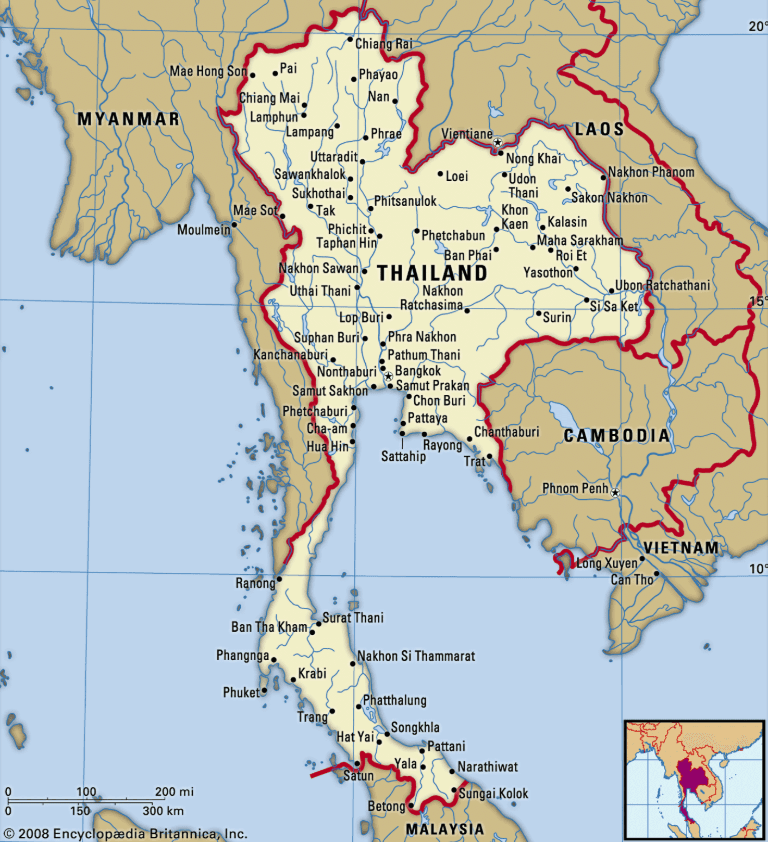 Illustration for Thailand Geography and BRICS Membership Bid (Thailand Mapping)