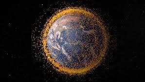 Illustration for Micrometeoroids and Orbital Debris Threat (Space Debris)