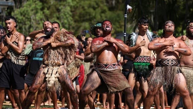 Illustration for Māori Haka Cultural Dance (Maori Dance)