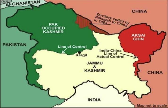 Illustration for India Pakistan Line of Control Overview (India-Pakistan Border)