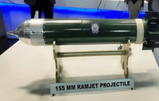 Illustration for Ramjet-Powered 155 mm Shells (Ramjet Artillery)