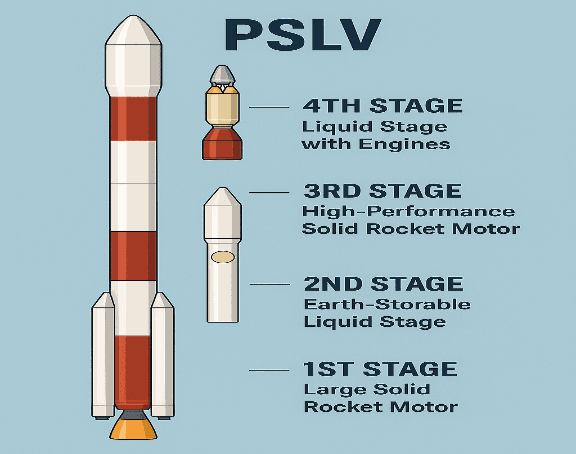 Illustration for ISRO Polar Satellite Launch Vehicle Overview (ISRO Launch Vehicle)