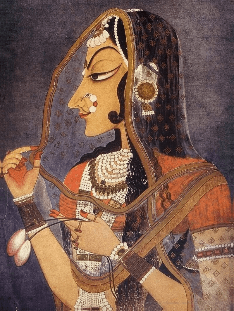 Illustration for Indian Miniature Painting Traditions (Miniature Painting)