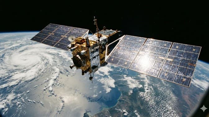 Illustration for Project Suncatcher Orbital AI Datacentres (Space Data Centres)