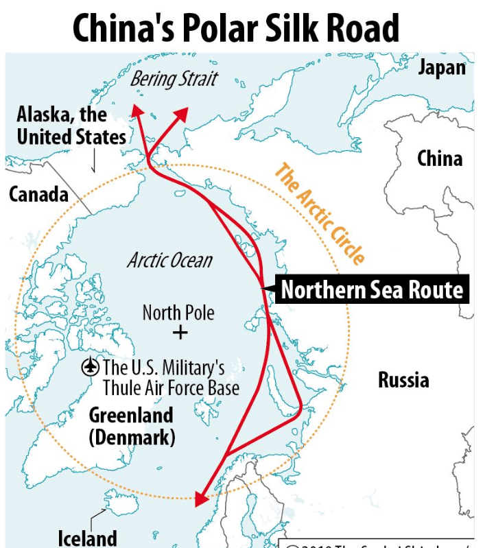 Illustration for China's Polar Silk Road (Polar Silk Road)