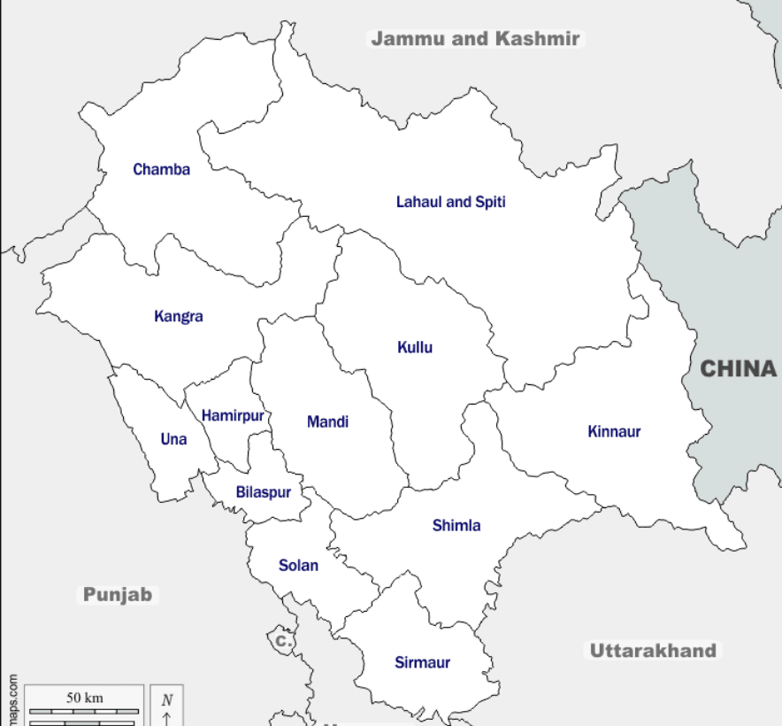 Illustration for Himachal Pradesh Statehood Evolution (State Reorganisation)