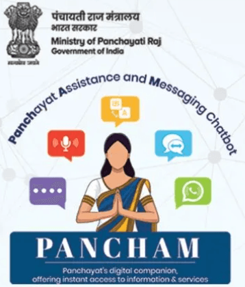Illustration for PANCHAM AI Chatbot for Panchayats (AI Chatbot Governance)