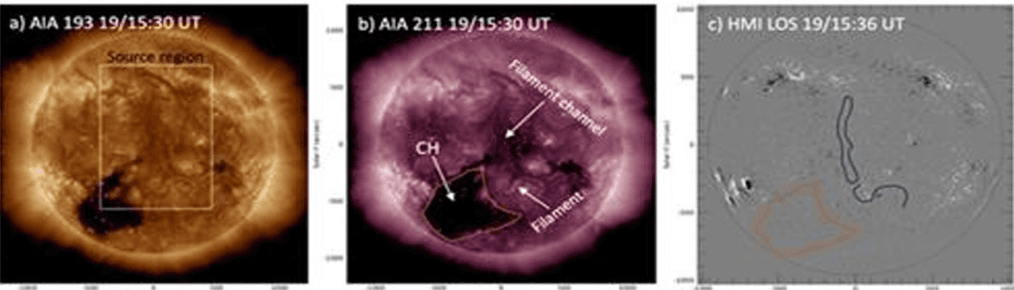 Illustration for Stealth Coronal Mass Ejections (Space Weather)