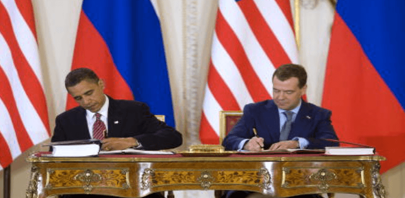 Illustration for New START Nuclear Treaty Overview (Arms Control Treaty)