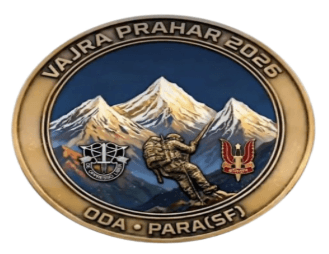 Illustration for Dharma Guardian and Vajra Prahar Exercises (Joint Exercises)