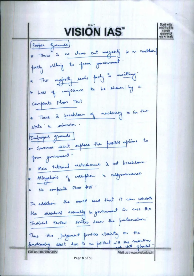 Kanishak Kataria — UPSC General Studies mains answer copy (AIR 1, CSE 2018): handwritten answer sheet — further page from this booklet (2 of 3 shown)