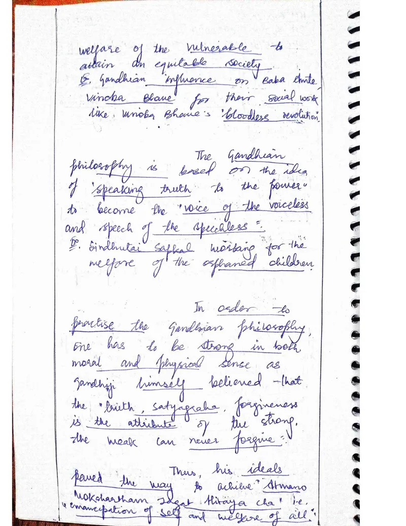Kumud Mishra — UPSC Ethics (GS4) mains answer copy (Rank 69, CSE 2024): handwritten answer sheet — further page from this booklet (1 of 3 shown)