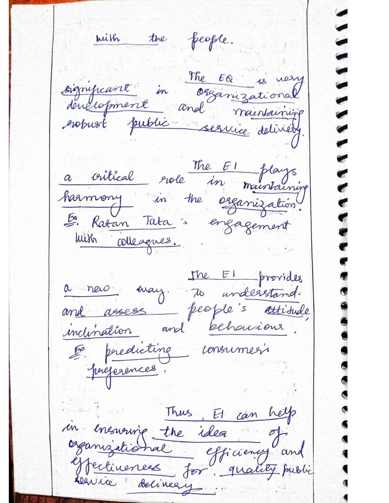 Kumud Mishra — UPSC Ethics (GS4) mains answer copy (Rank 69, CSE 2024): handwritten answer sheet — further page from this booklet (2 of 3 shown)