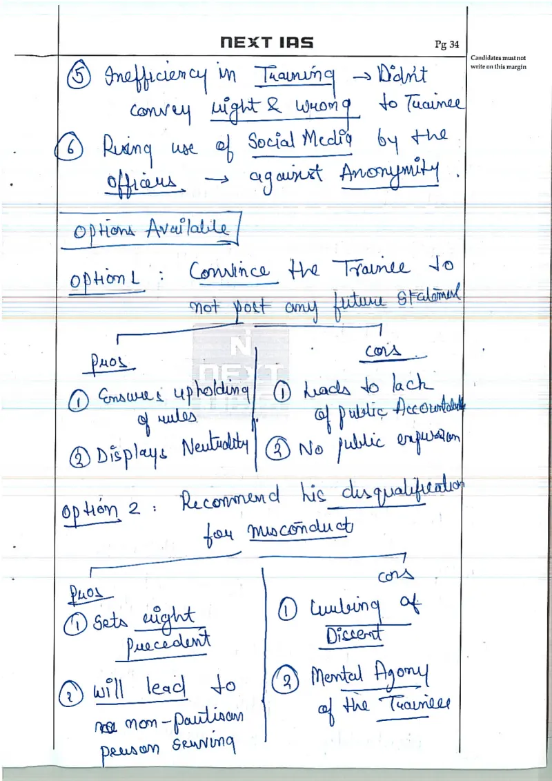 Pakshal Secretry — UPSC Ethics (GS4) mains answer copy (Rank 8, CSE 2025): handwritten answer sheet