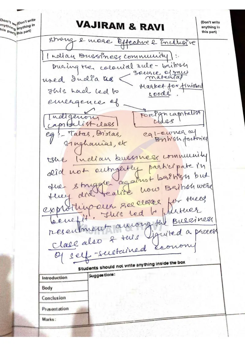 Shakti Dubey — UPSC GS Paper 1 mains answer copy (AIR 1, CSE 2024): handwritten answer sheet — further page from this booklet (3 of 3 shown)