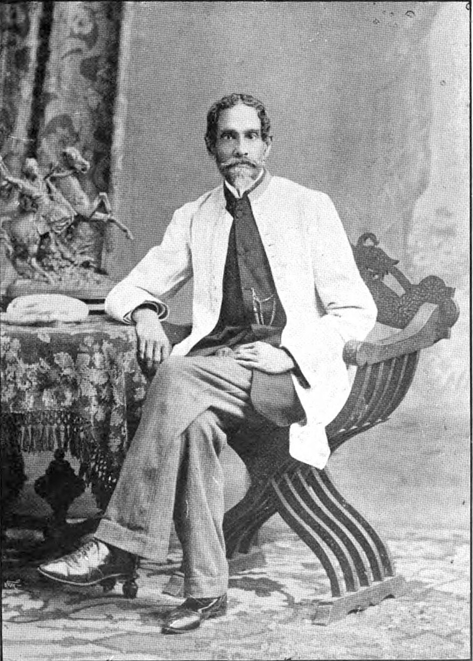 Satyendranath Tagore, the first Indian to enter the Indian Civil Service.