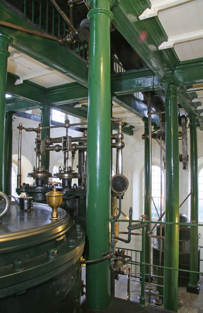 A Boulton & Watt beam steam engine, emblematic of the Industrial Revolution.
