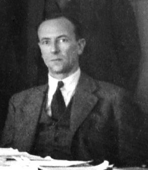 James Chadwick, the physicist who discovered the neutron (1932)