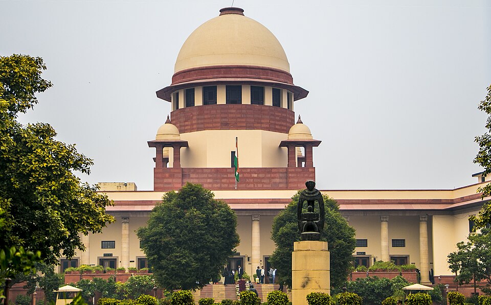 The domed Supreme Court of India building in New Delhi