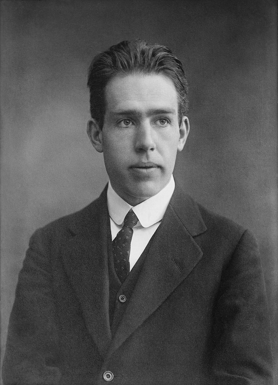 Portrait of the Danish physicist Niels Bohr