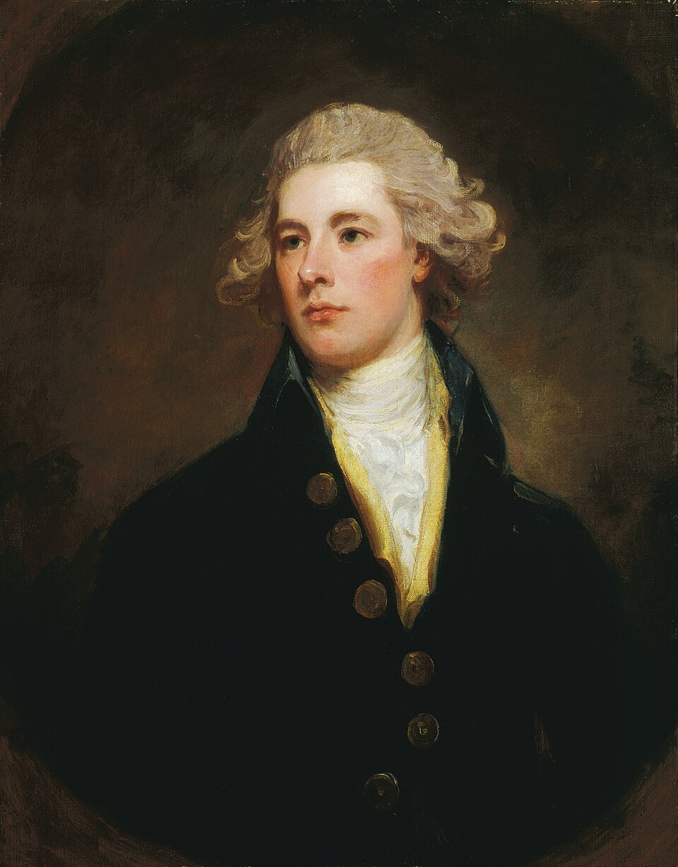 Portrait of British Prime Minister William Pitt the Younger